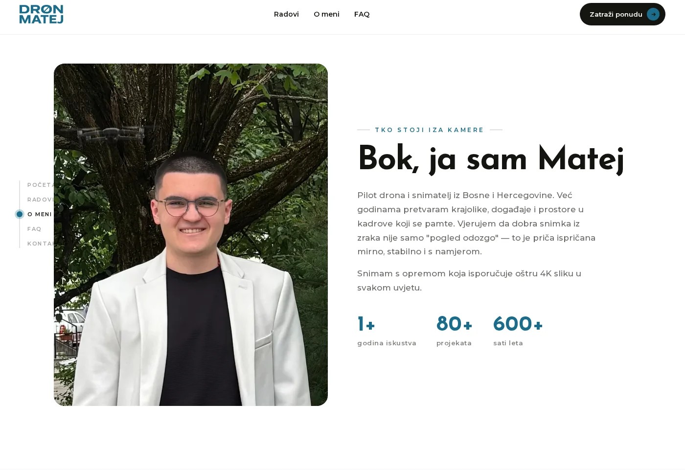 Dron Matej – Cinematic Drone Videography Portfolio