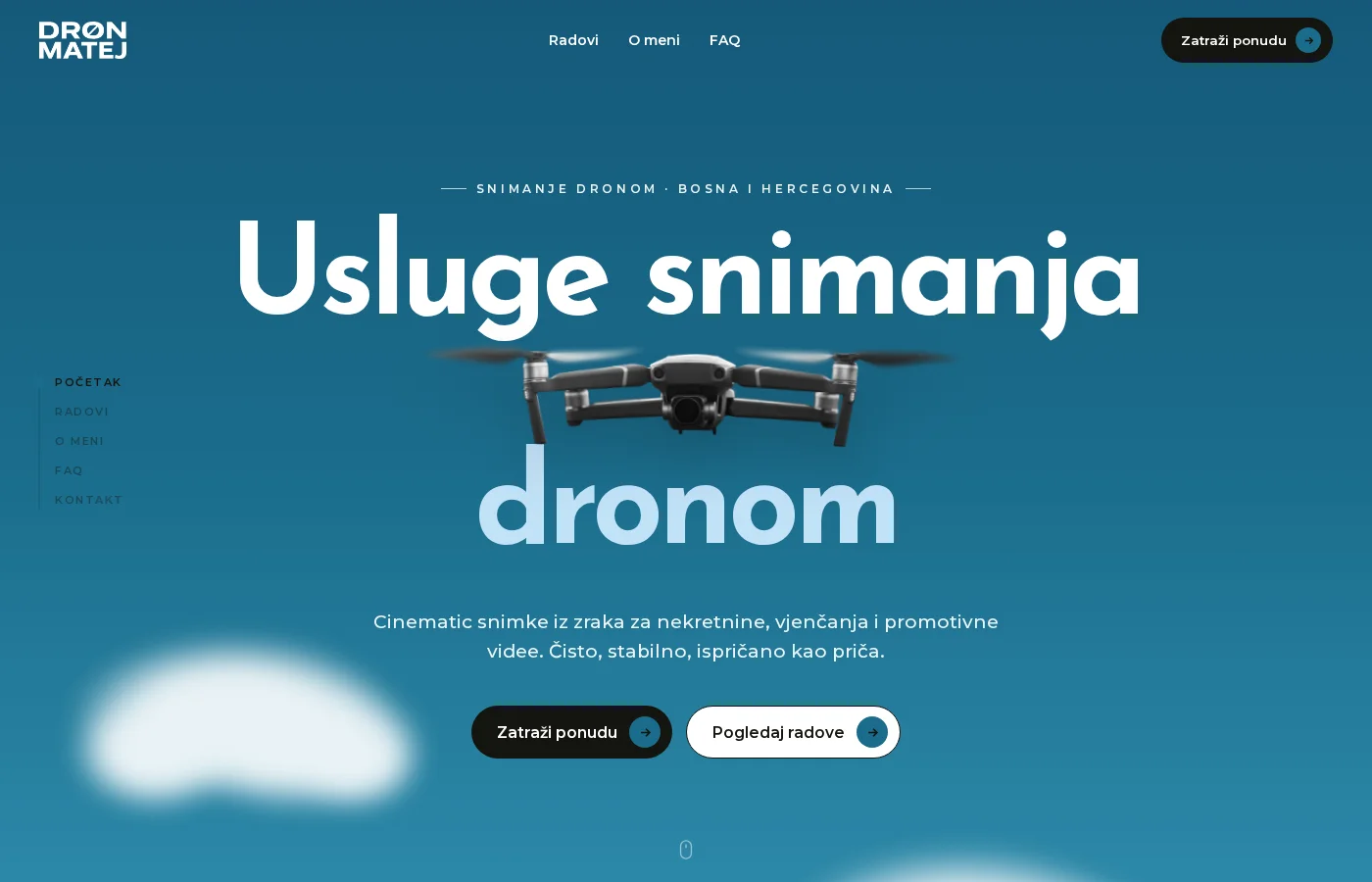 Dron Matej – Cinematic Drone Videography Portfolio